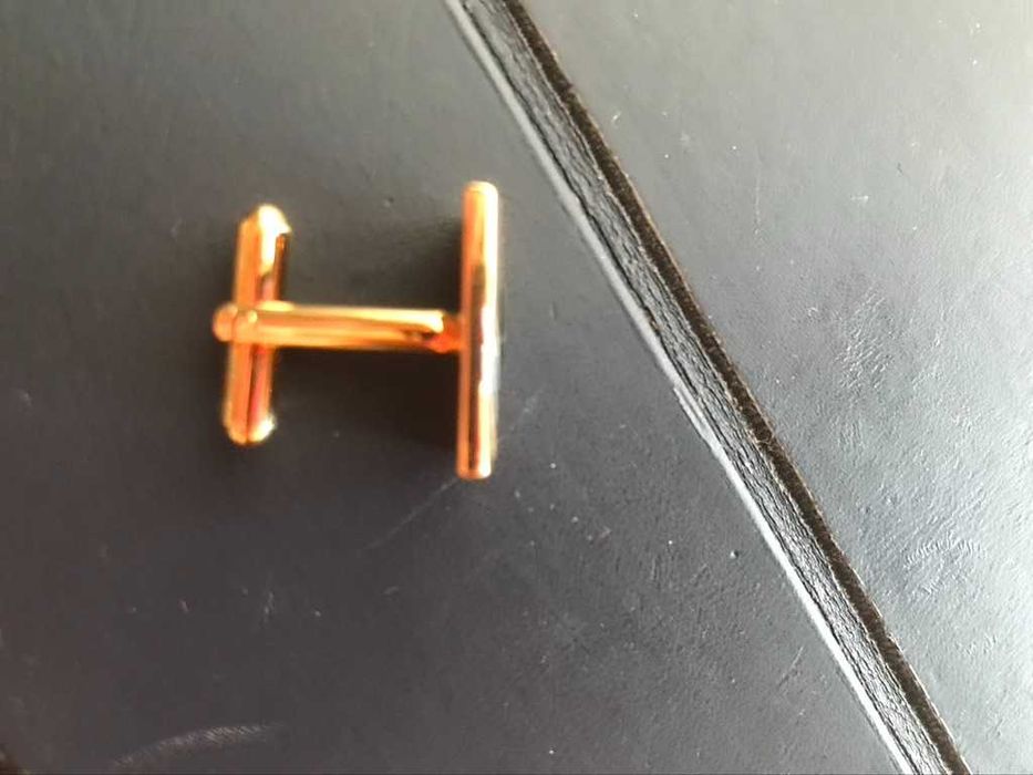 Запонки позолоченные Швейцария