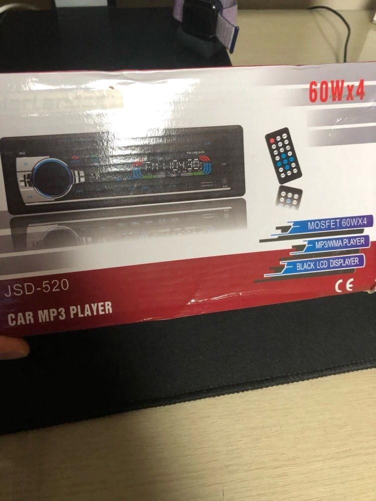 Auto rádio 4x60w USB MP3 e Bluetooth autorádio