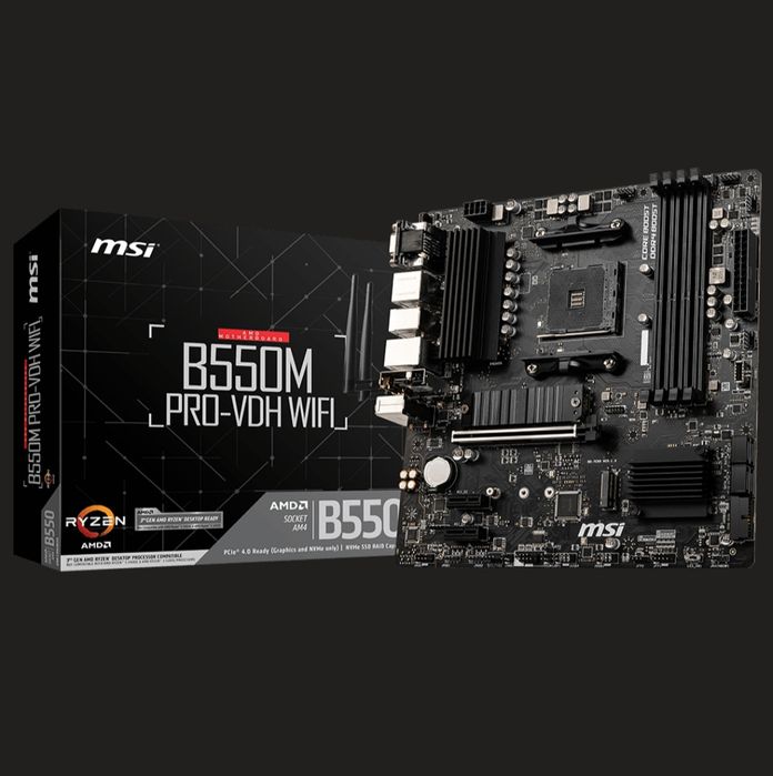MSI b550m pro-vdh wifi