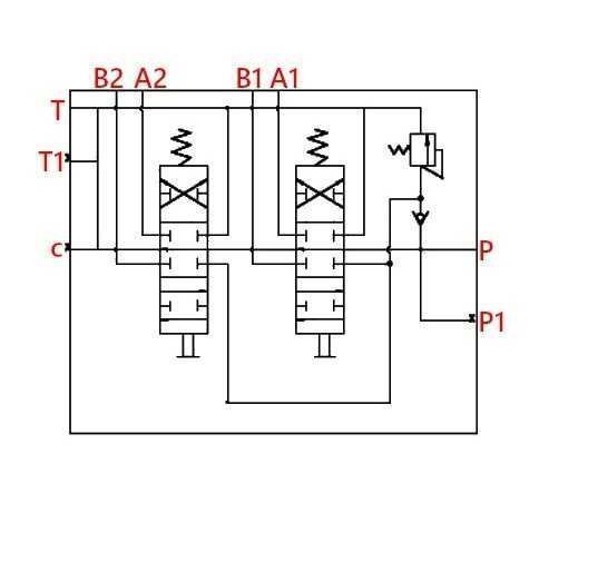 Rozdzielacz 80L + Joystick 1P ZESTAW 2 SEK DO TURA [8505]