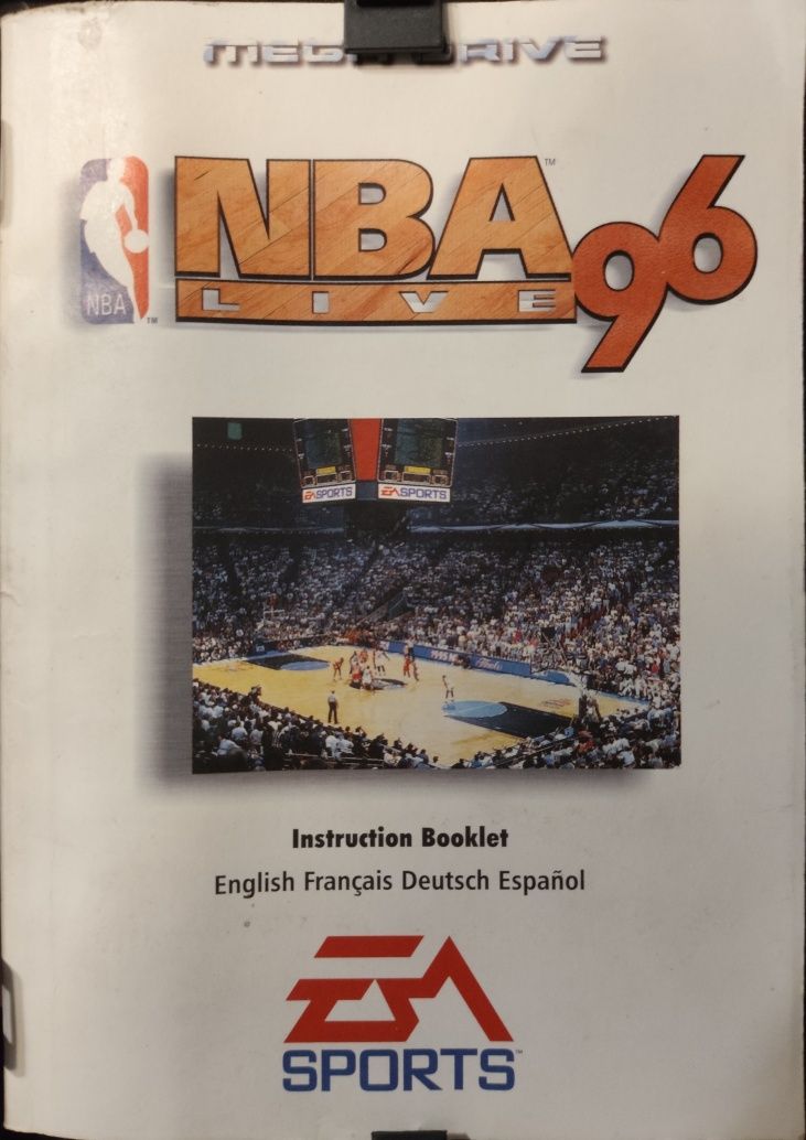 NBA Live 96 Sega Mega Drive