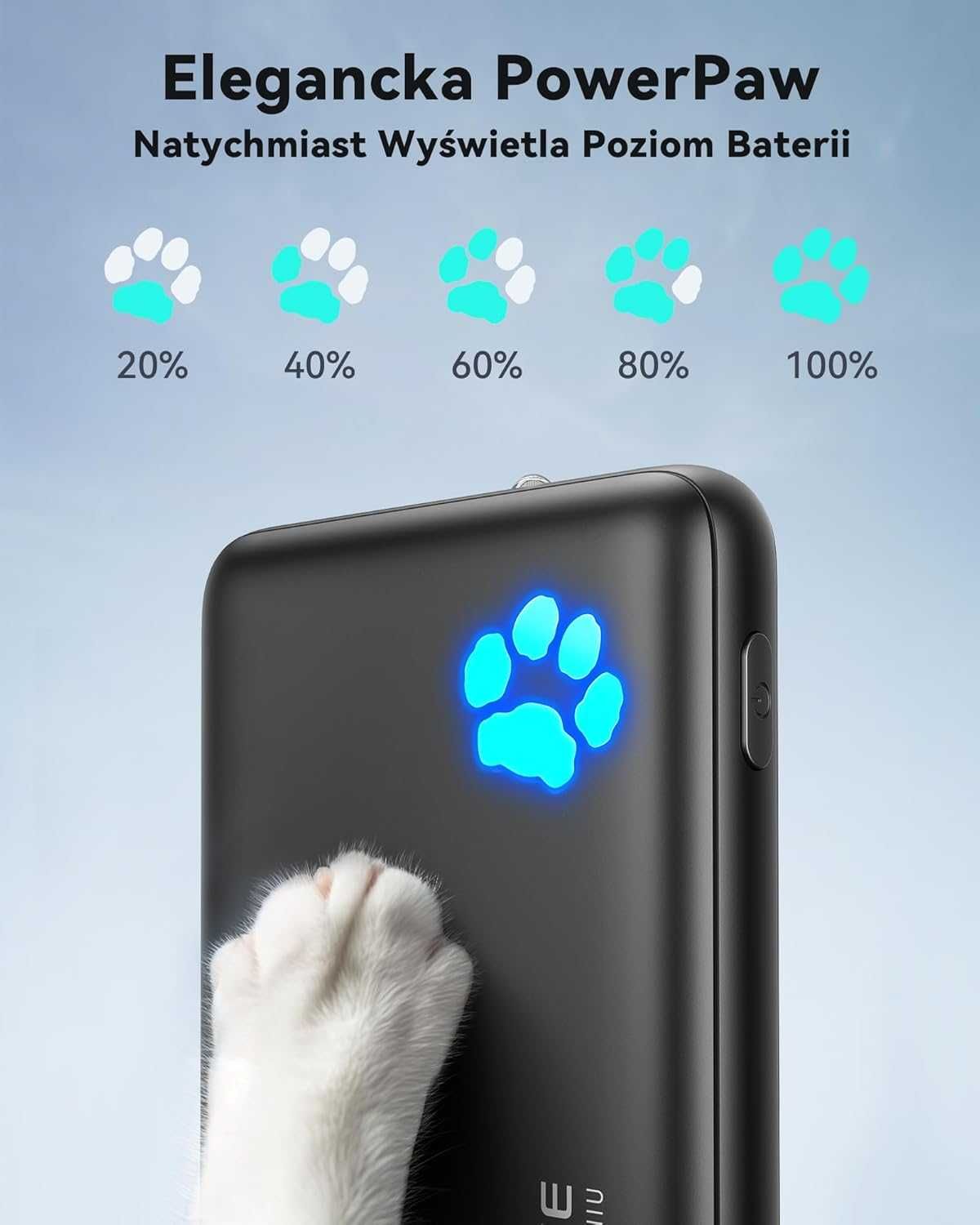 Powerbank INIU P41-E1 10000 mAh czarny