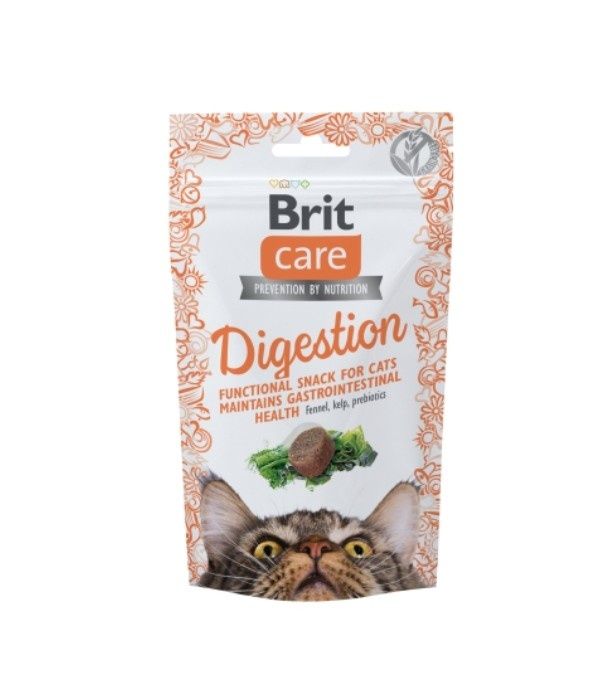 Brit Care Cat Snack Digestion z tuńczykiem 50g