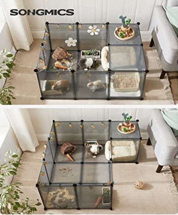 Огорожа вольер для малих звiрят морська свинка кролик хомяк