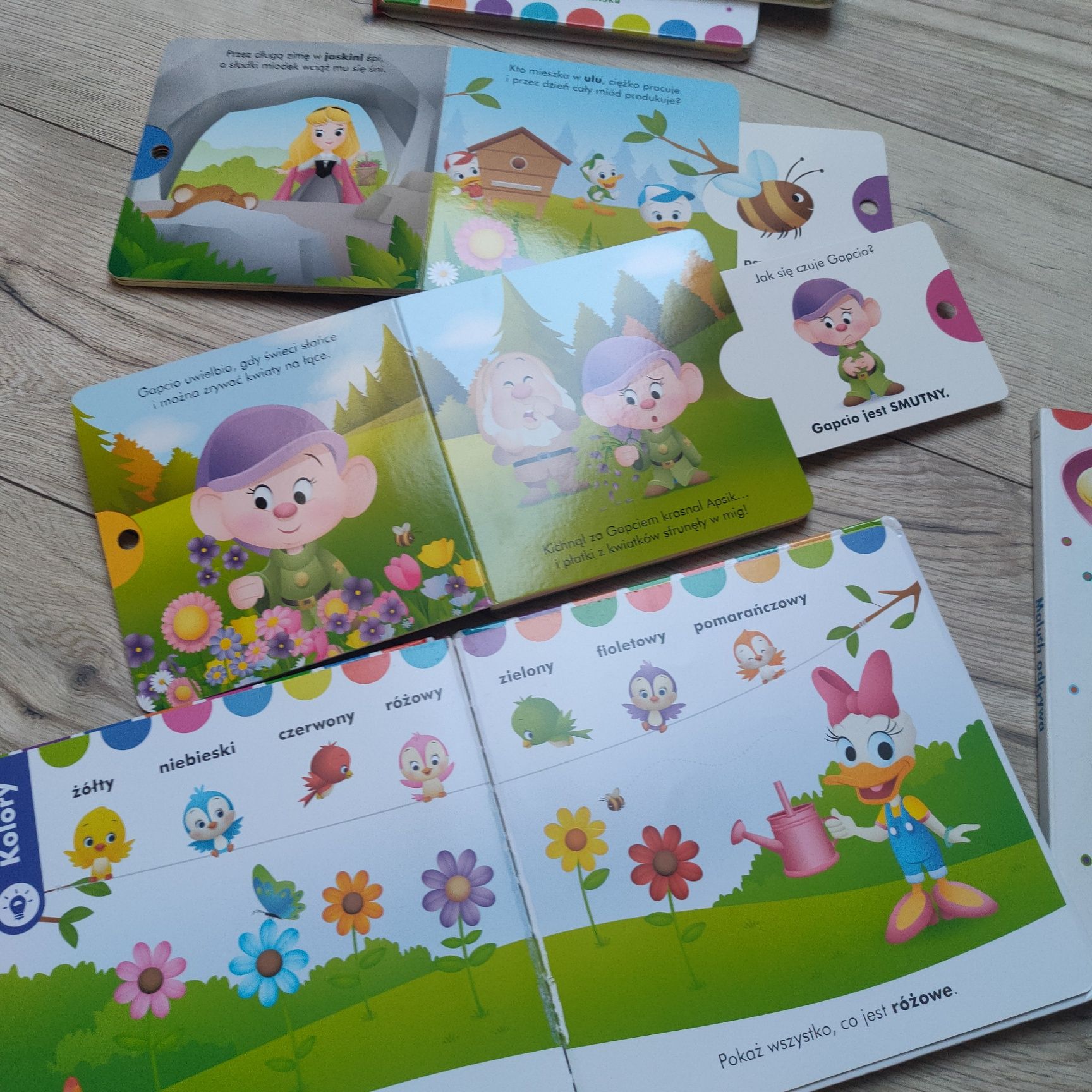 Duży zestaw książeczki 2+ Disney Ameet edukacyjne aktywizujące