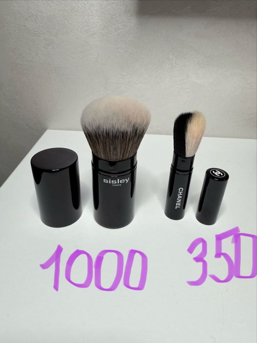 Пензлики/ кисти для макіяжу Chanel, Sisley, Boho beauty