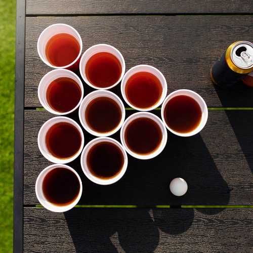 Gra Beer Pong imprezowa towarzyska 50 kubeczków