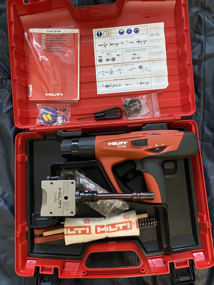 НОВЫЙ! Пороховой монтажный пистолет Hilti HILTI DX462+X HM