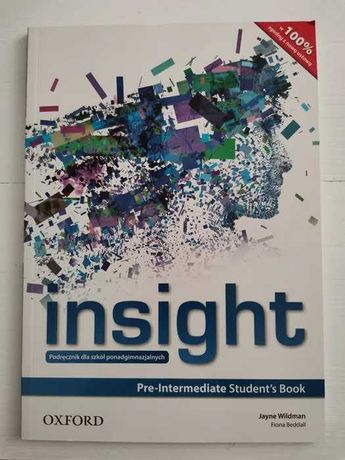 Insight Pre-intermediate podręcznik (nowy, nieużywany)