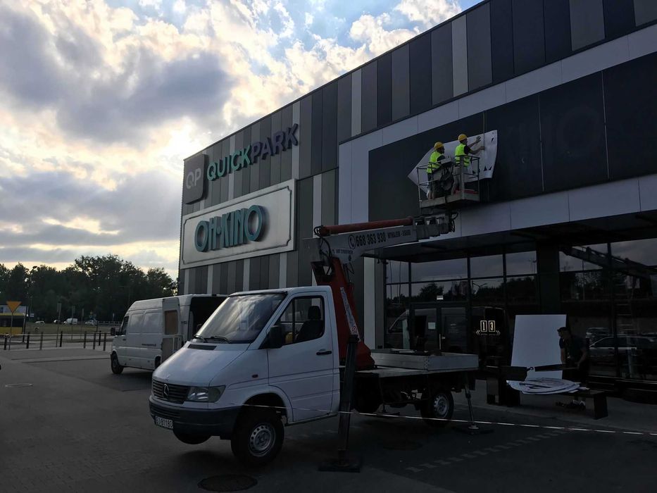 Wynajem podnośników koszowych, Zwyżka do 40m, zwyżki Tychy, Gliwice