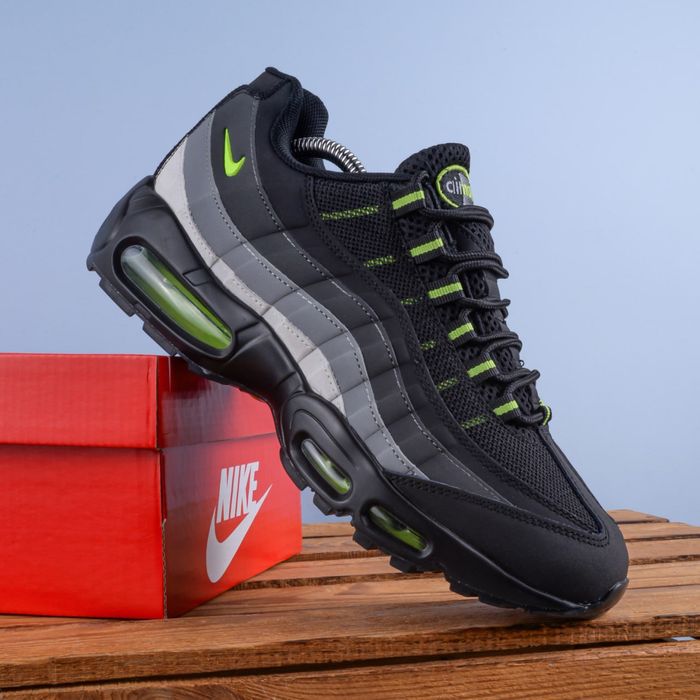 ‼️НАЛОЖКА‼️41-46 Nike Air Max 95 black / shox spezial