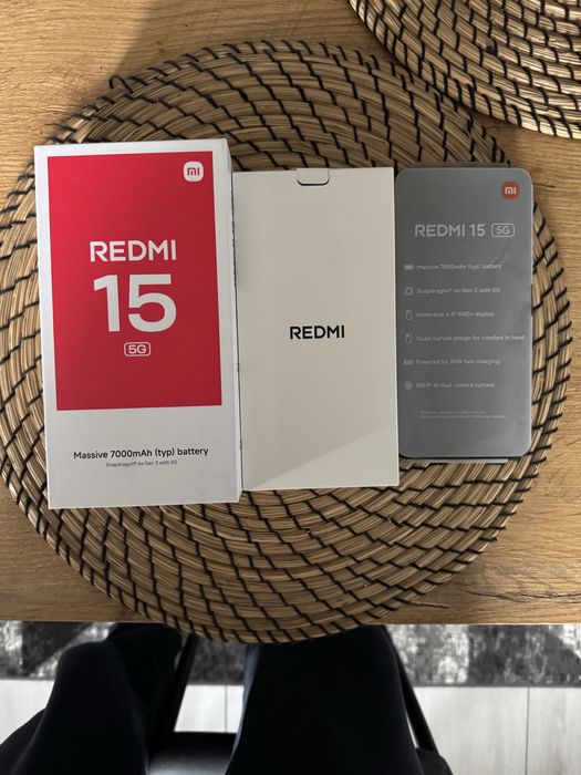 Xiaomi Redmi 15 5G 8/256gb Nowy!