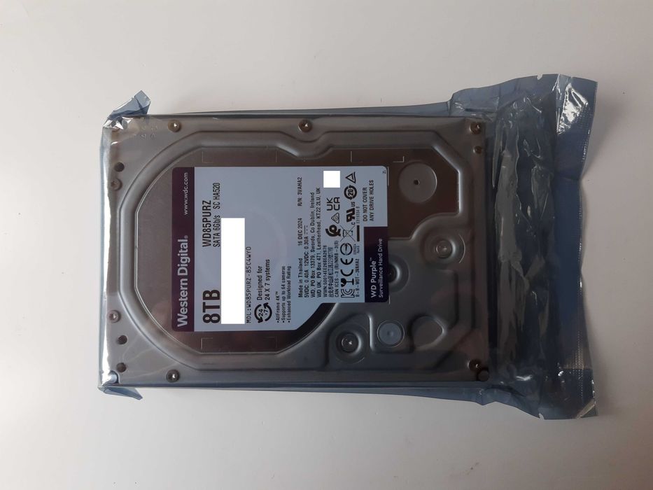 Жорсткий диск HDD 3.5" WD85PURZ 8 TB 5640 rpm