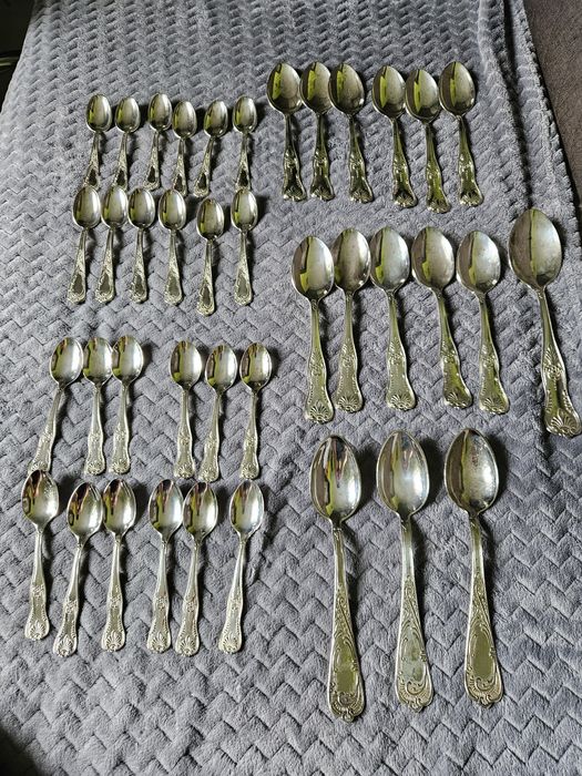 Sztućce LBL SILVER PLATED MADE in ITALY srebrzone 800 ep zing