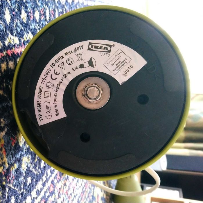 Lampa biurkowa Ikea Kvart B0603