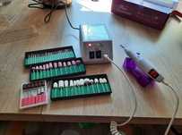 Frezarka do Paznokci Hybryda Manicure + Zestaw Frezów
