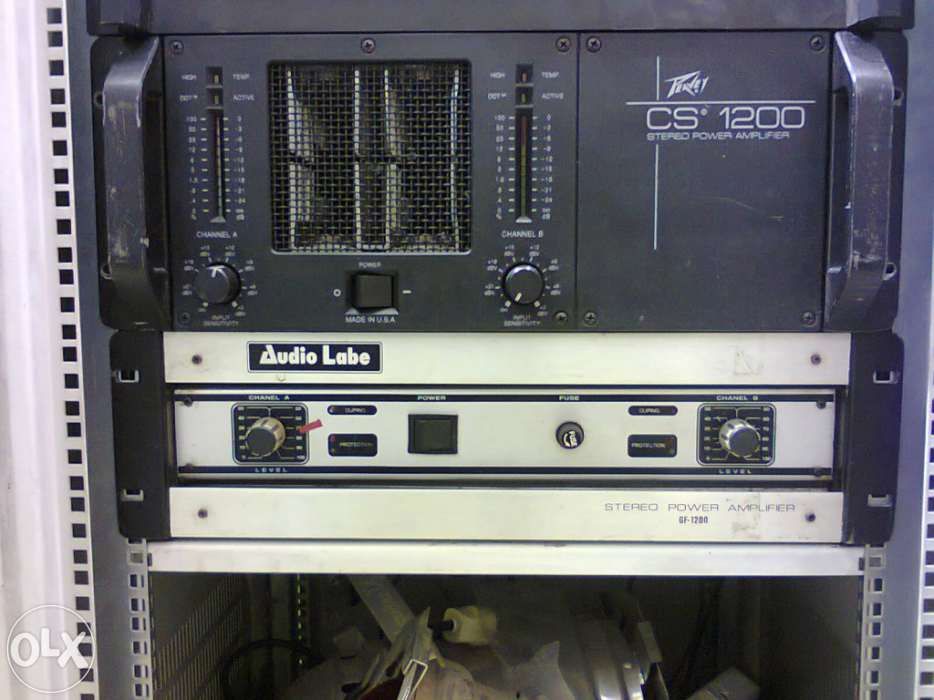 Audio Labe GF1200, amplificador profissional de discoteca de 1200 Watt