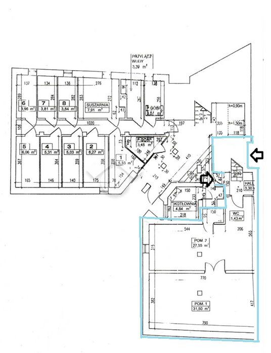 Lokal użytkowy do wynajęcia w samym sercu Starych Dębnik