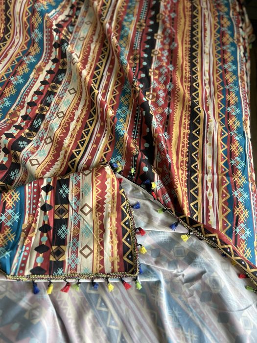 Богемська штора з китицями