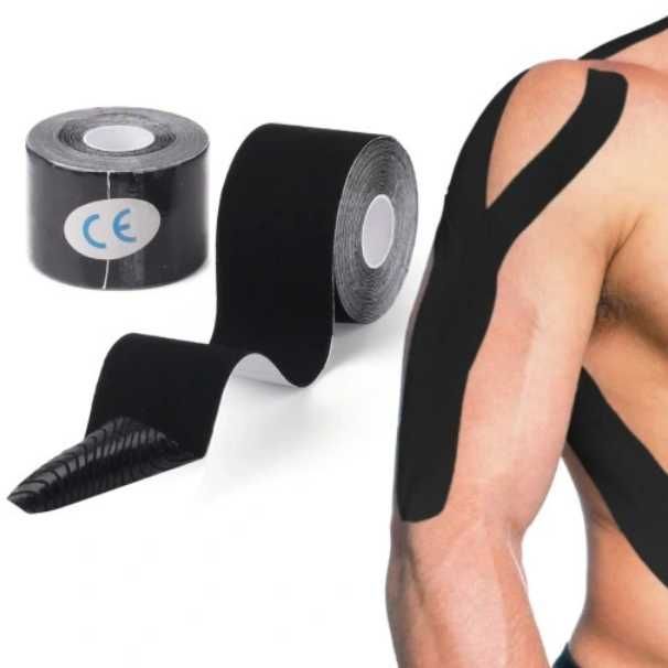 4x Taśma do kinezjotapingu TEJP TAPING TEJPY 5m x 5cm Zestaw taśm