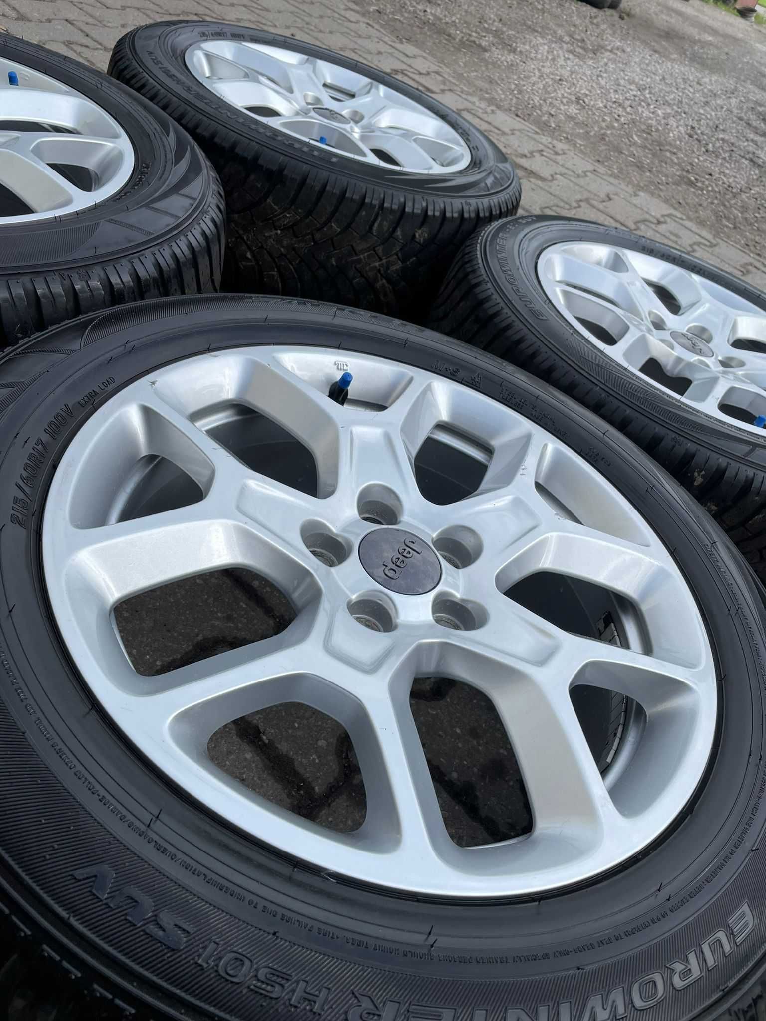 Alufelgi 17 oryginalne Jeep 5x110