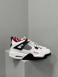 Trampki Nike Air Jordan 4 Chunky Lace Biały Czarny