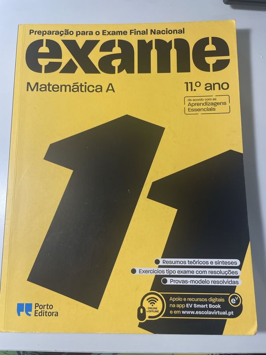 Livro Exame Matemática A - 11o ano