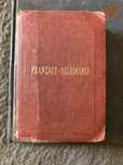 Карманный словарь французко-немецкий Francais-Allemand 1902г
