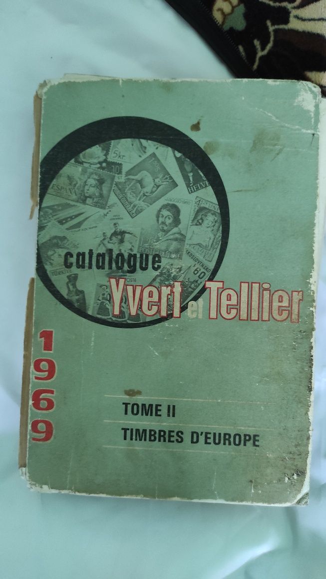 Каталог поштових марок CATALOGUE YVERT ET TELLIER 1969 2й, 3й том