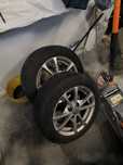 Felgi aluminiowe z oponami 14" 4x100