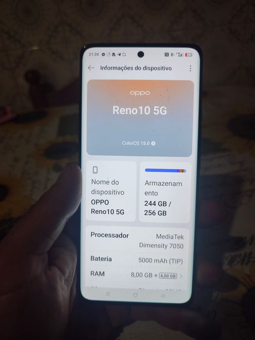 Vendo OPPO RENO10 5G