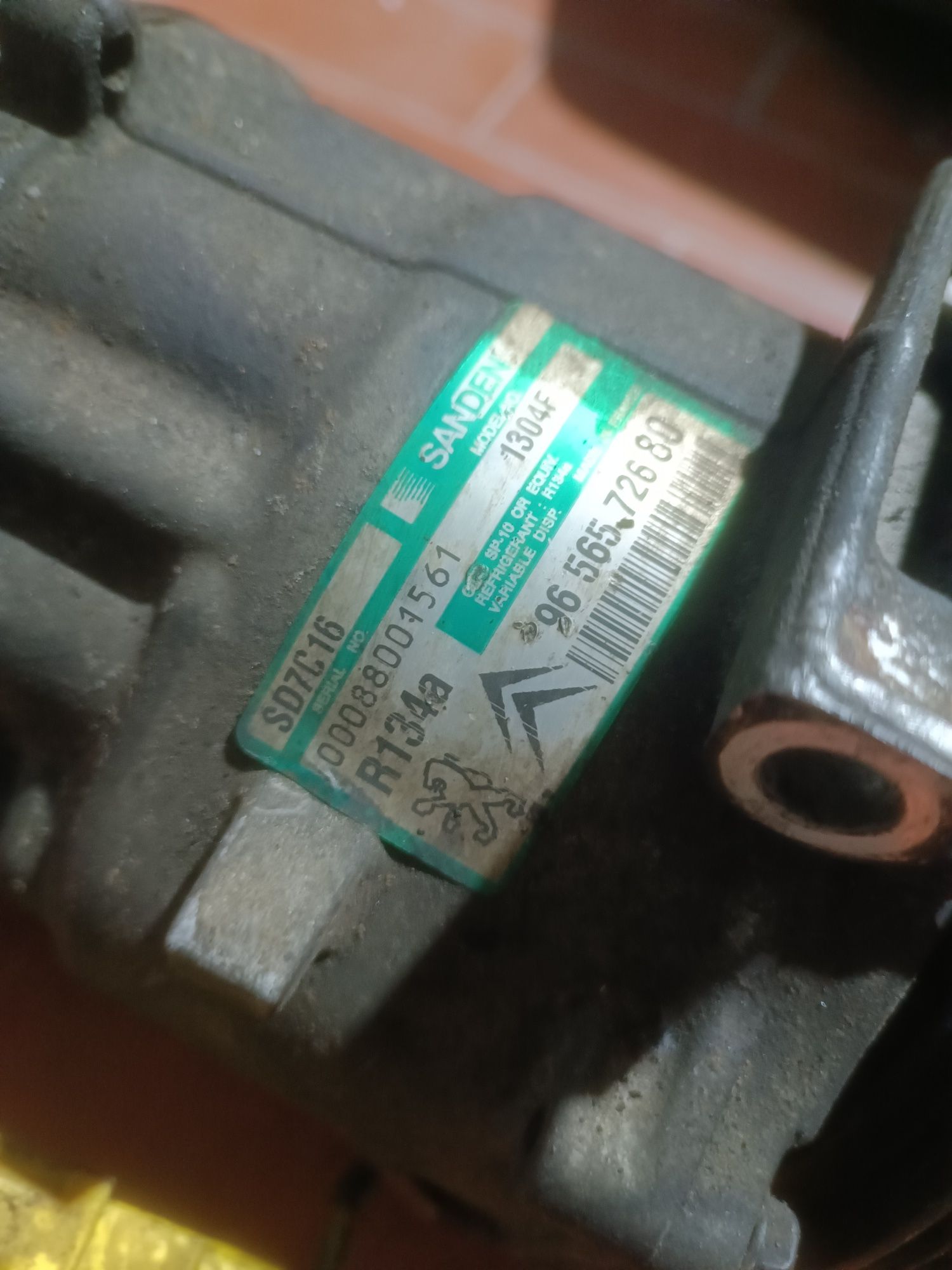Compressor Ar Condicionado Peugeot/Citroen 1.6 HDI