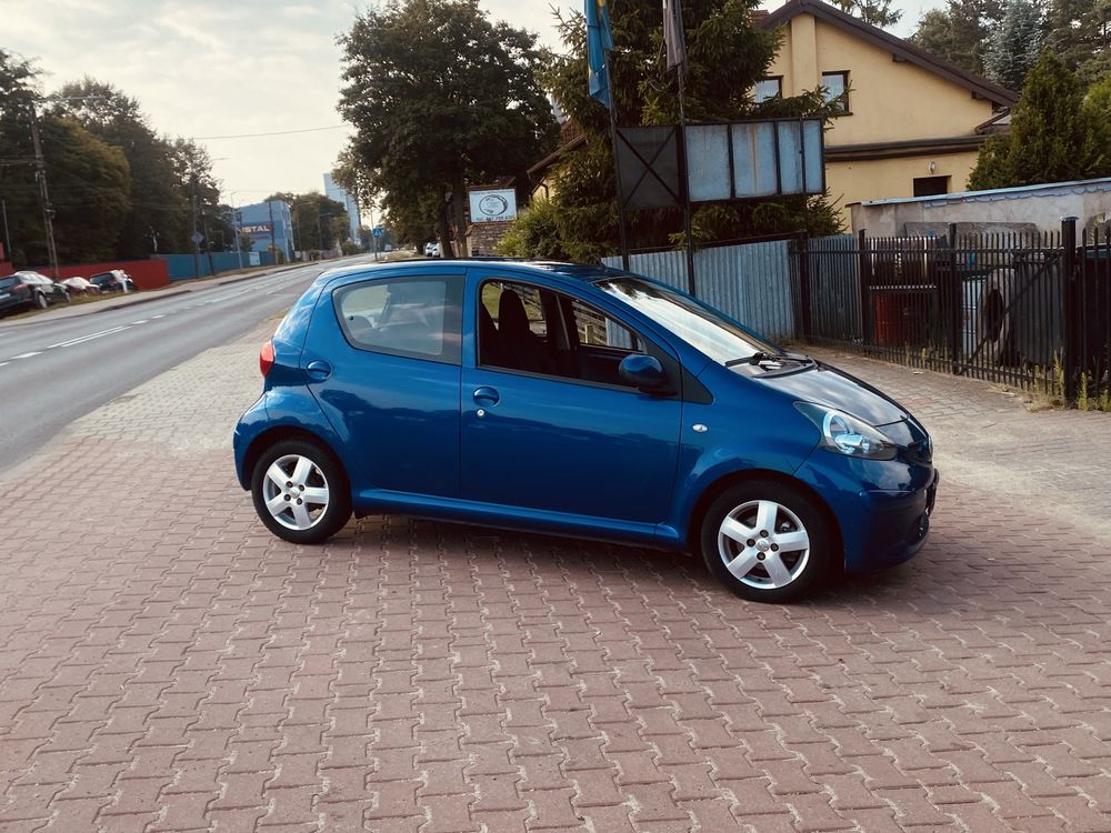 Toyota aygo rok 2007 1.0 klimatyzacja przeb 195tys 5-drzwi