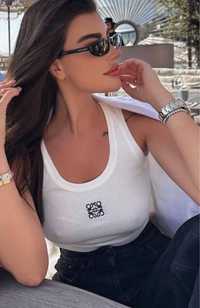 T-shirt Loewe! Koszulka Loewe Premium Jakość! XS S M L! Biała i czarna