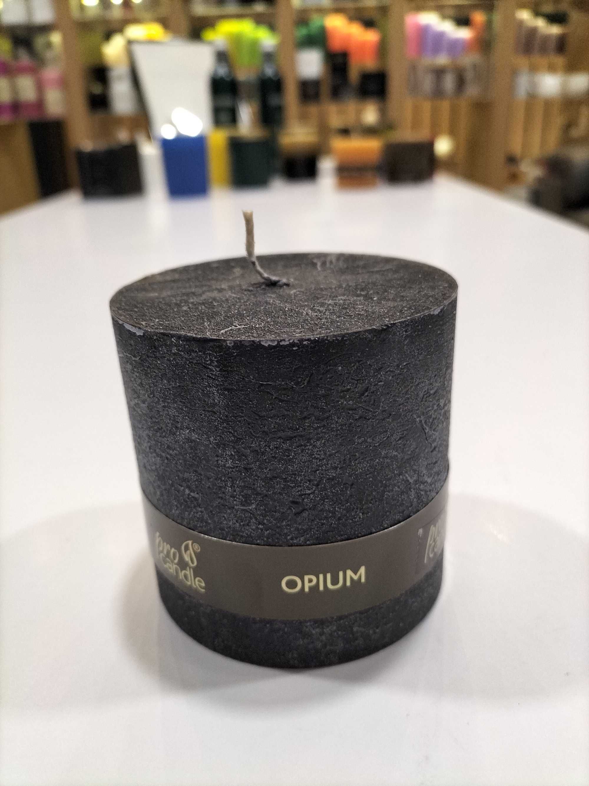 Świeca zapachowa Opium Intensywny zapach 45H świeczka opium 7,5x7,5cm