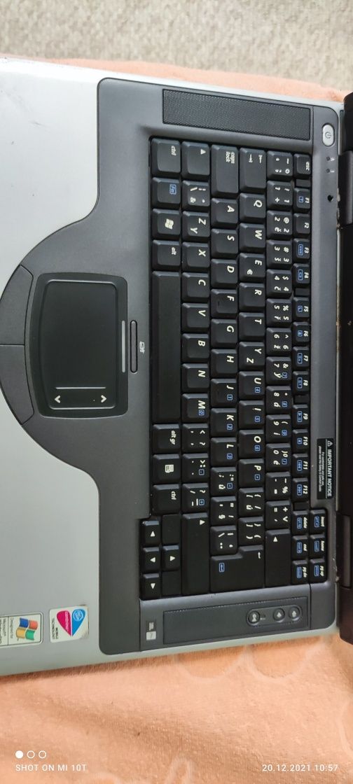 Продам ноутбук НОУТБУК HP COMPAQ NX7000