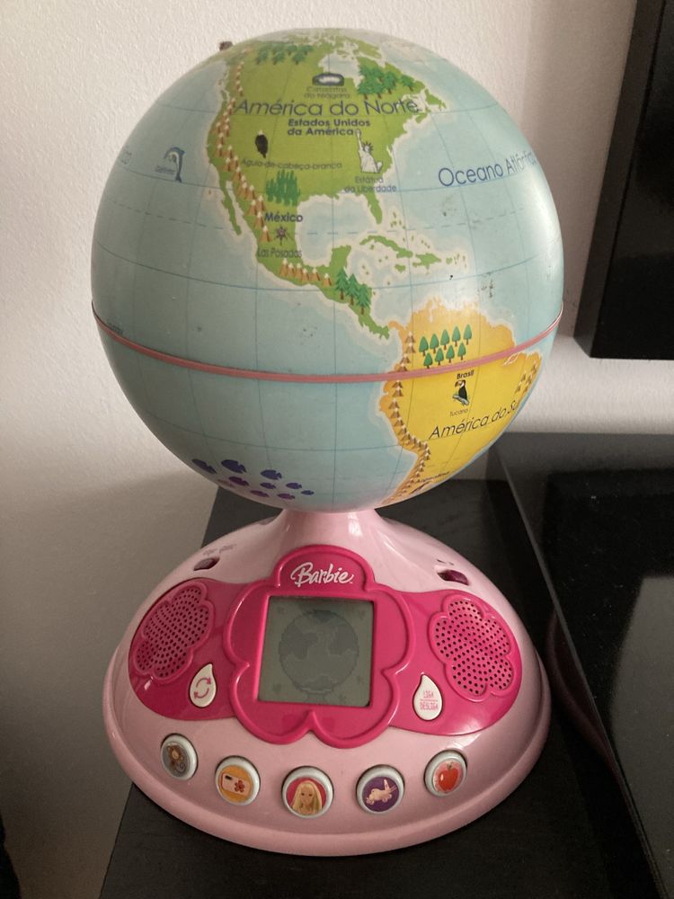 Globo da Barbie em nom estada da musica e fala