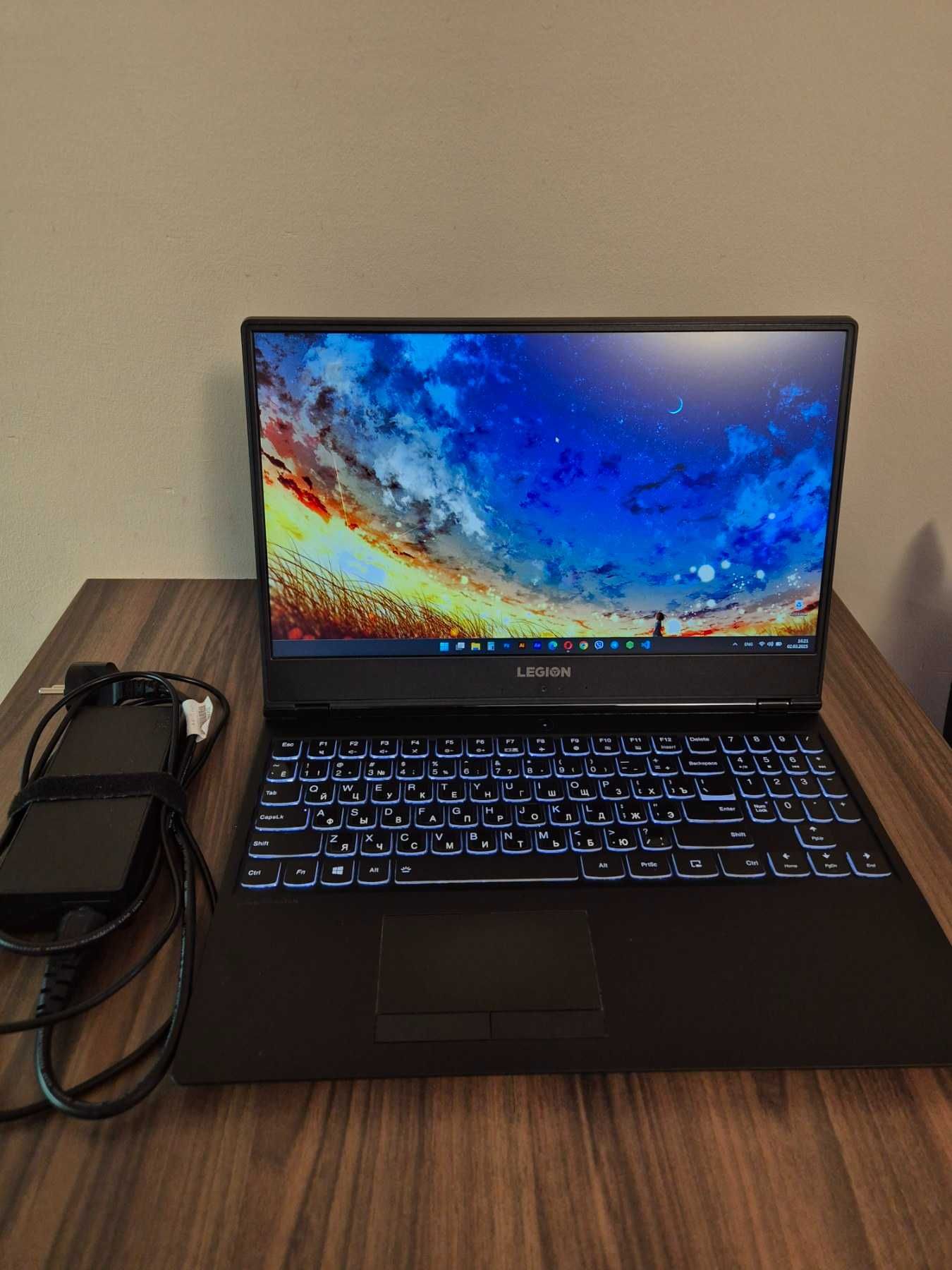 Laptop LEGION Core i5 / GTX 1050 Ti / 16 RAM / Windows 11 / SSD256+1TB