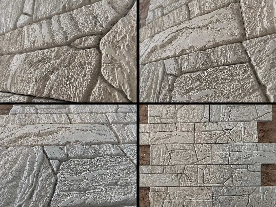 Гибкая резиновая форма для плитки Ницца (камень из гипса/бетона)