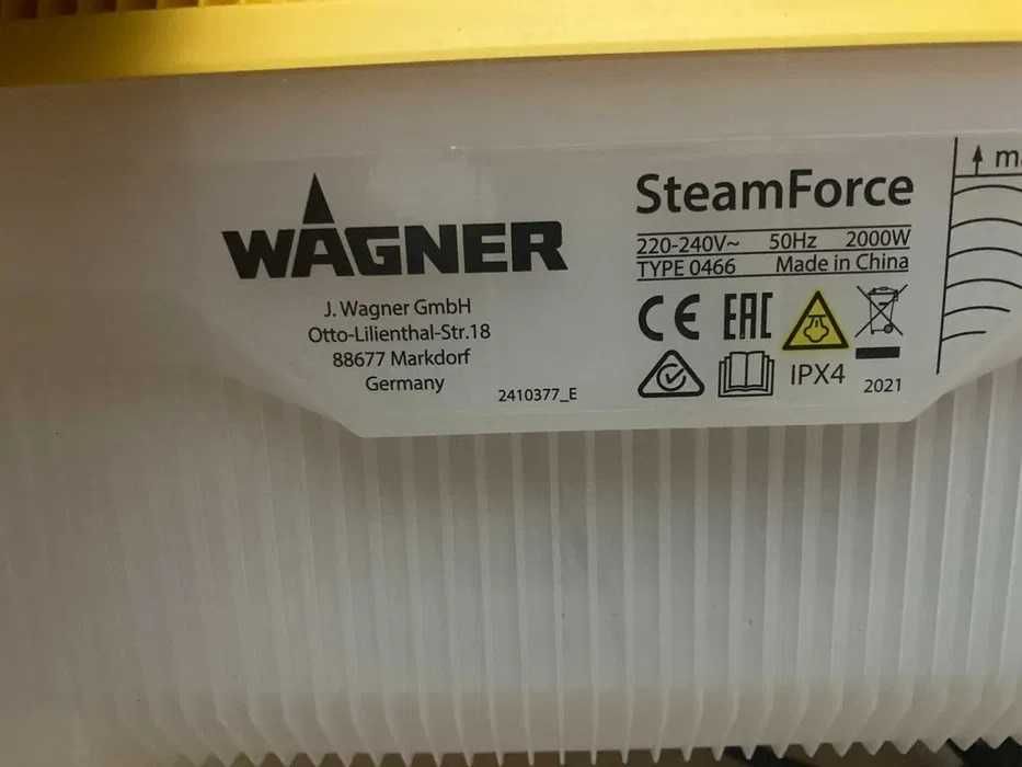 WAGNER SteamForce Parownica Urządzenie do zdzierania tapet 2000 W