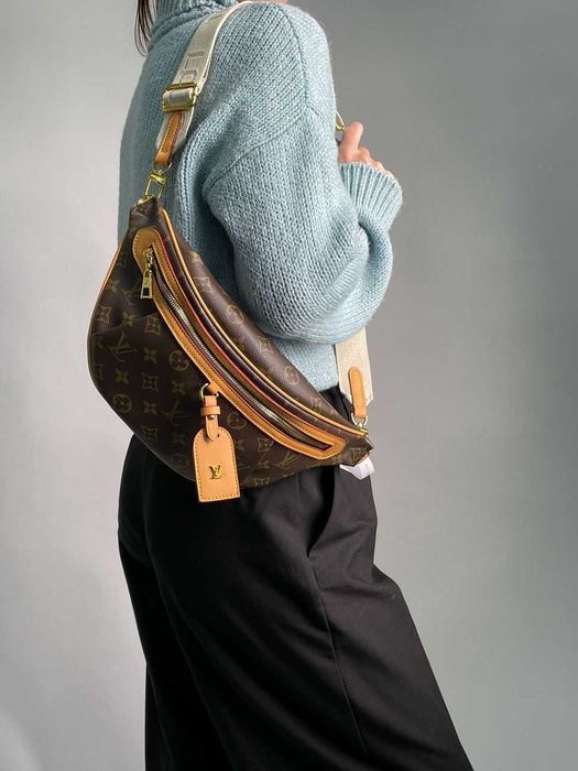 Сумка Louis Vuitton High Rise Monogram Bumbag (Оплата при отриманні)