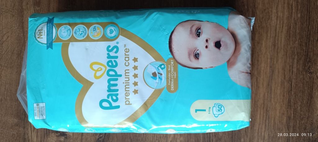 Pampers Premium Care - 1 / 50 szt