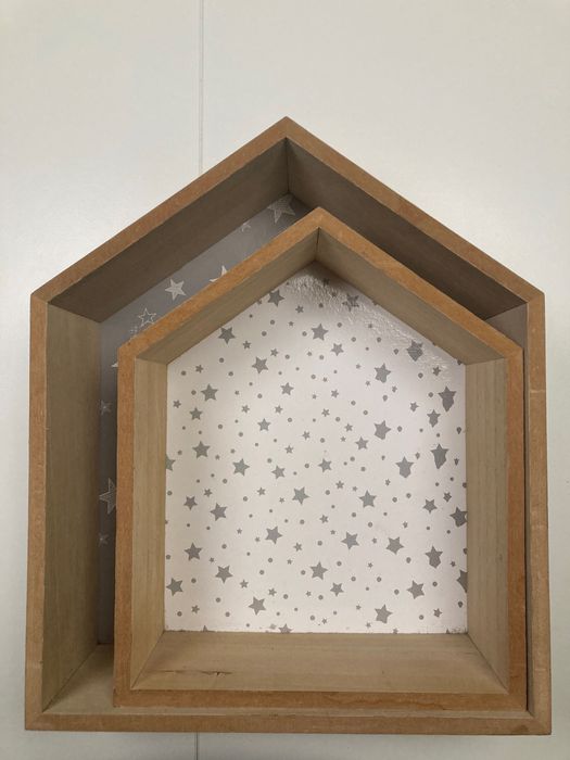 półki domki 2 szt.