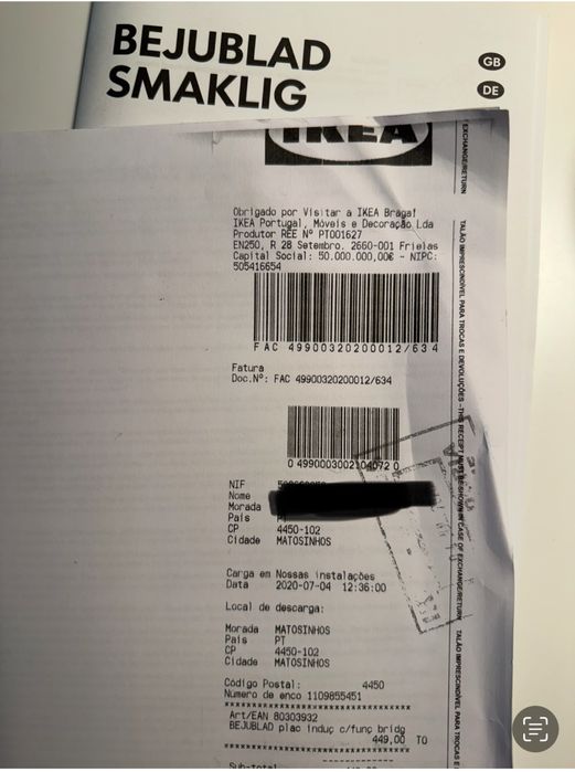 Placa de indução branca Ikea by Electrolux