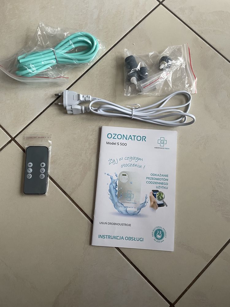 Ozonator model s 500 oczyszczacz