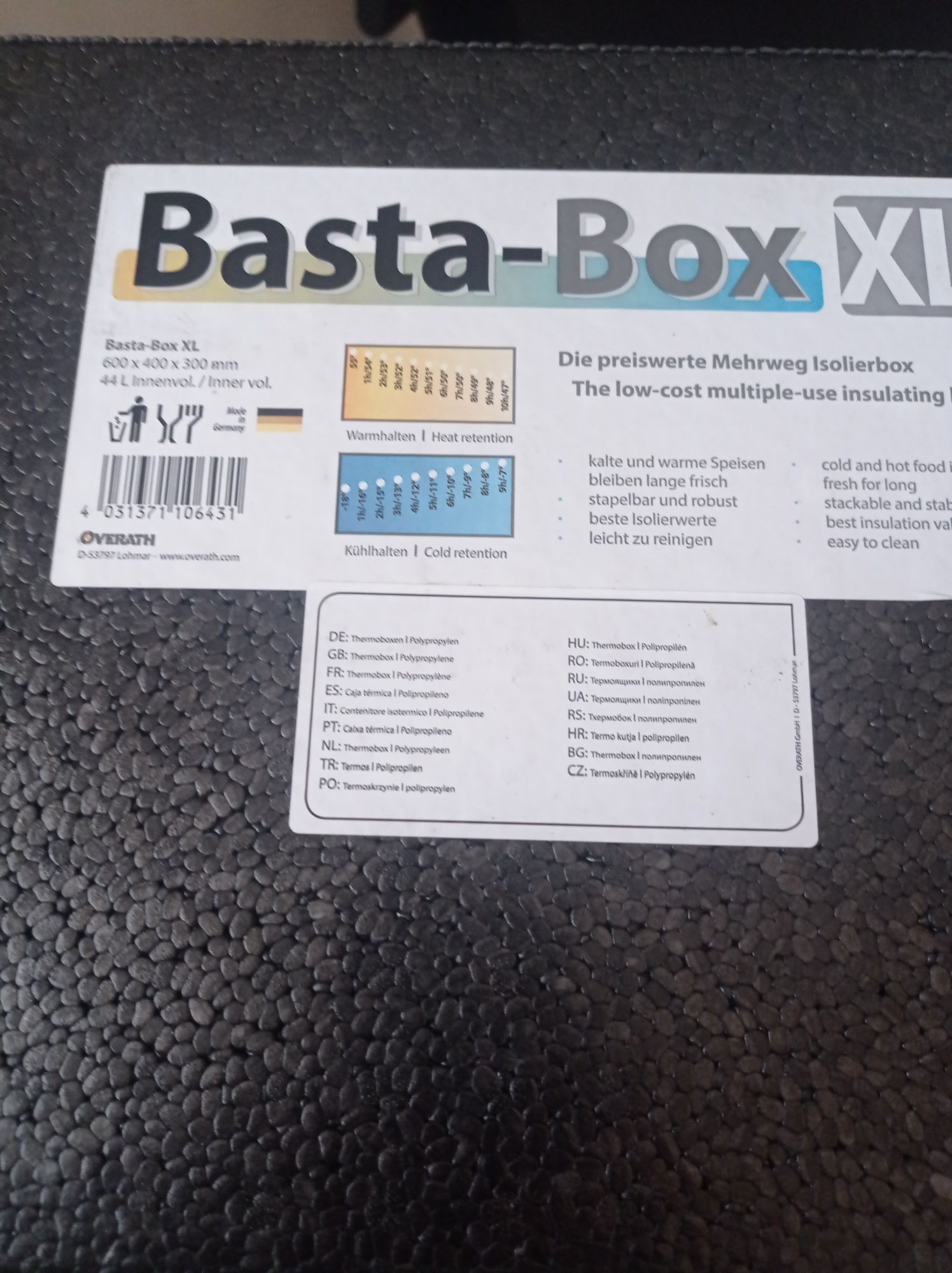 Basta box térmica 44L