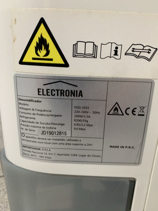 Desumidificador Electronia