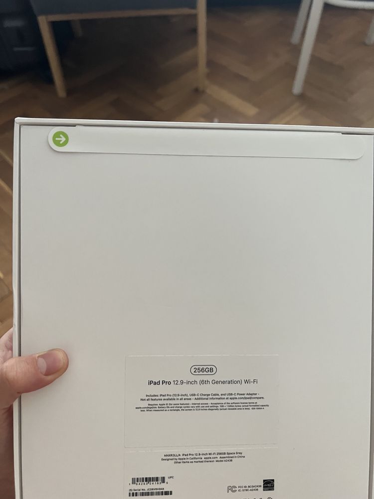 New Apple iPad Pro 12,9 M2 256 GB Wi-Fi SpaceGrey