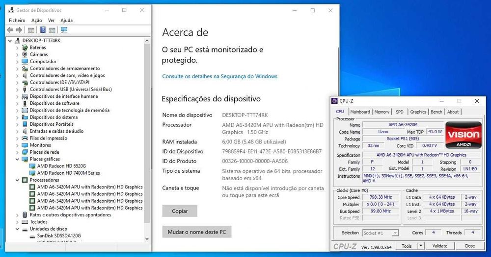 PC Portátil HP AMD