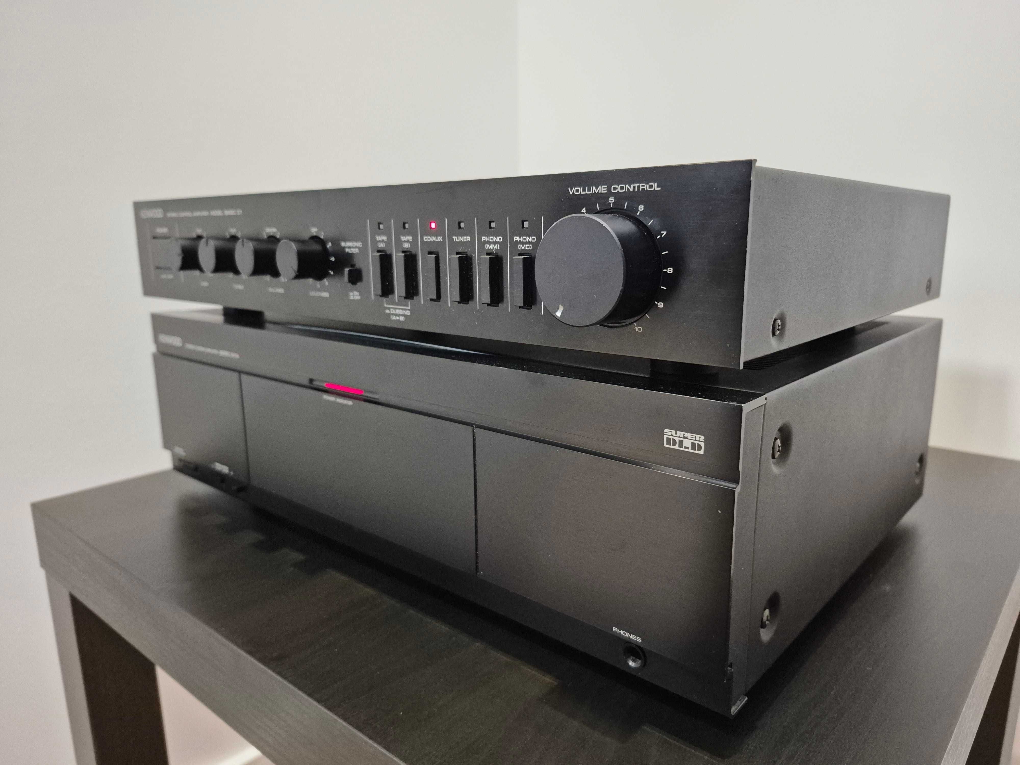 Kenwood Basic M1A + Basic C1 końcówka mocy i przedwzmacniacz